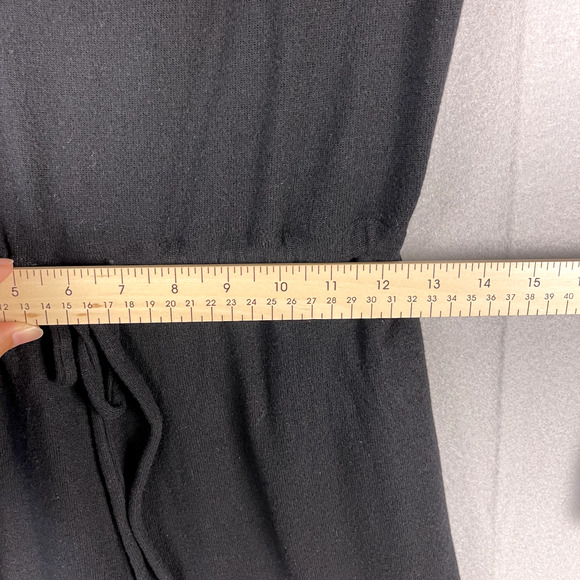 Revolve Enza Costa Jumpsuit Womens Black Modal Jersey Slouch Asymmetrical - Picture 11 of 16